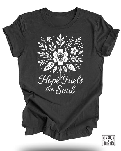 Hope Fuels The Soul Floral Graphic Tee product type