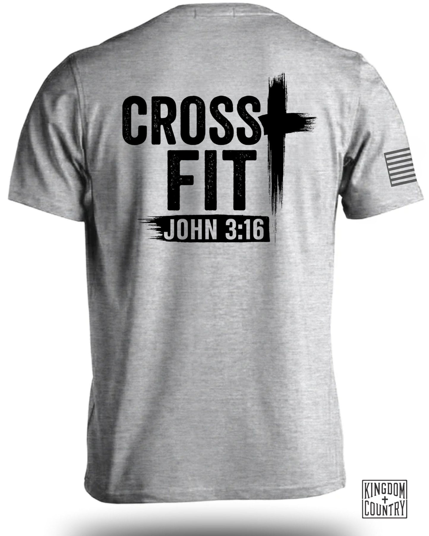 Cross Fit John 3:16 Kingdom Country T-Shirt product
