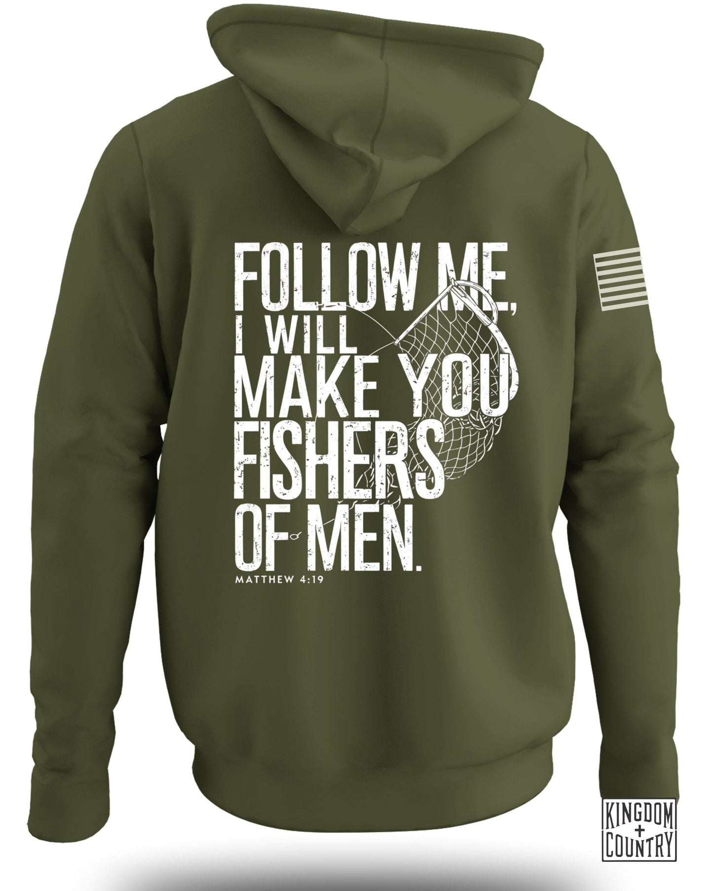 Follow Me I Will Make You Fishers of Men Hoodie product type