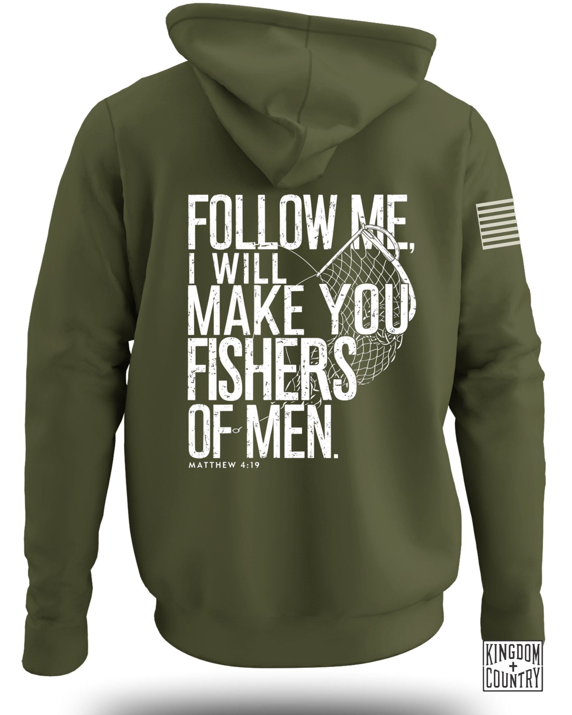 Follow Me I Will Make You Fishers of Men Hoodie product type