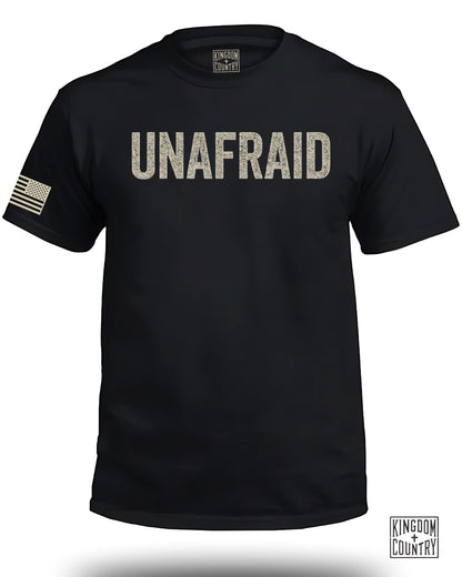 Unafraid USA Flag Printed Short-Sleeve T-Shirt product