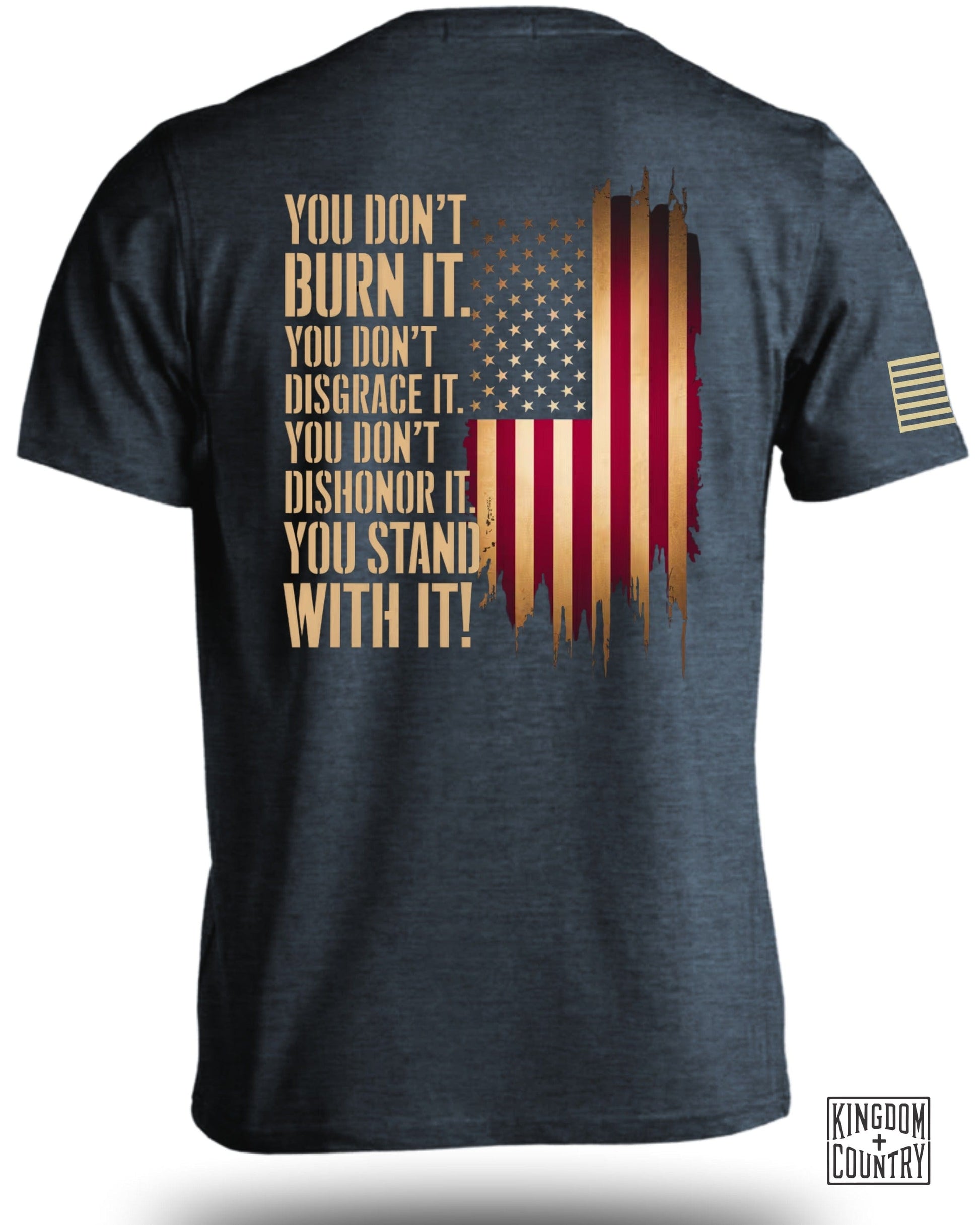 Patriotic American Flag Graphic Statement product type