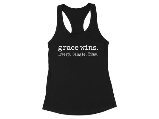 Grace Wins Every Single Time Tank Top product type