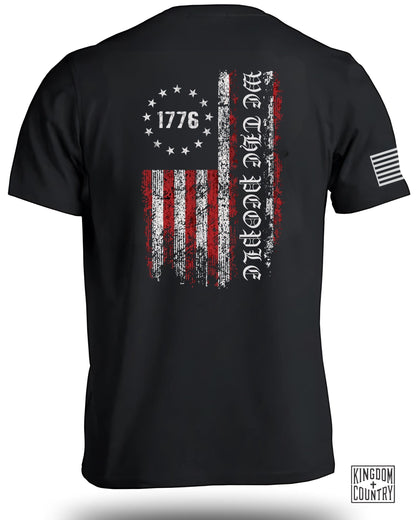 We The People 1776 USA Flag Printed T-Shirt Product