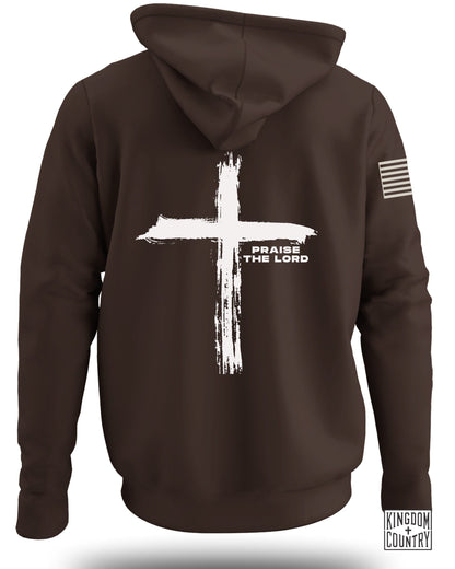 Praise the Lord Cross Design Hoodie Product Type
