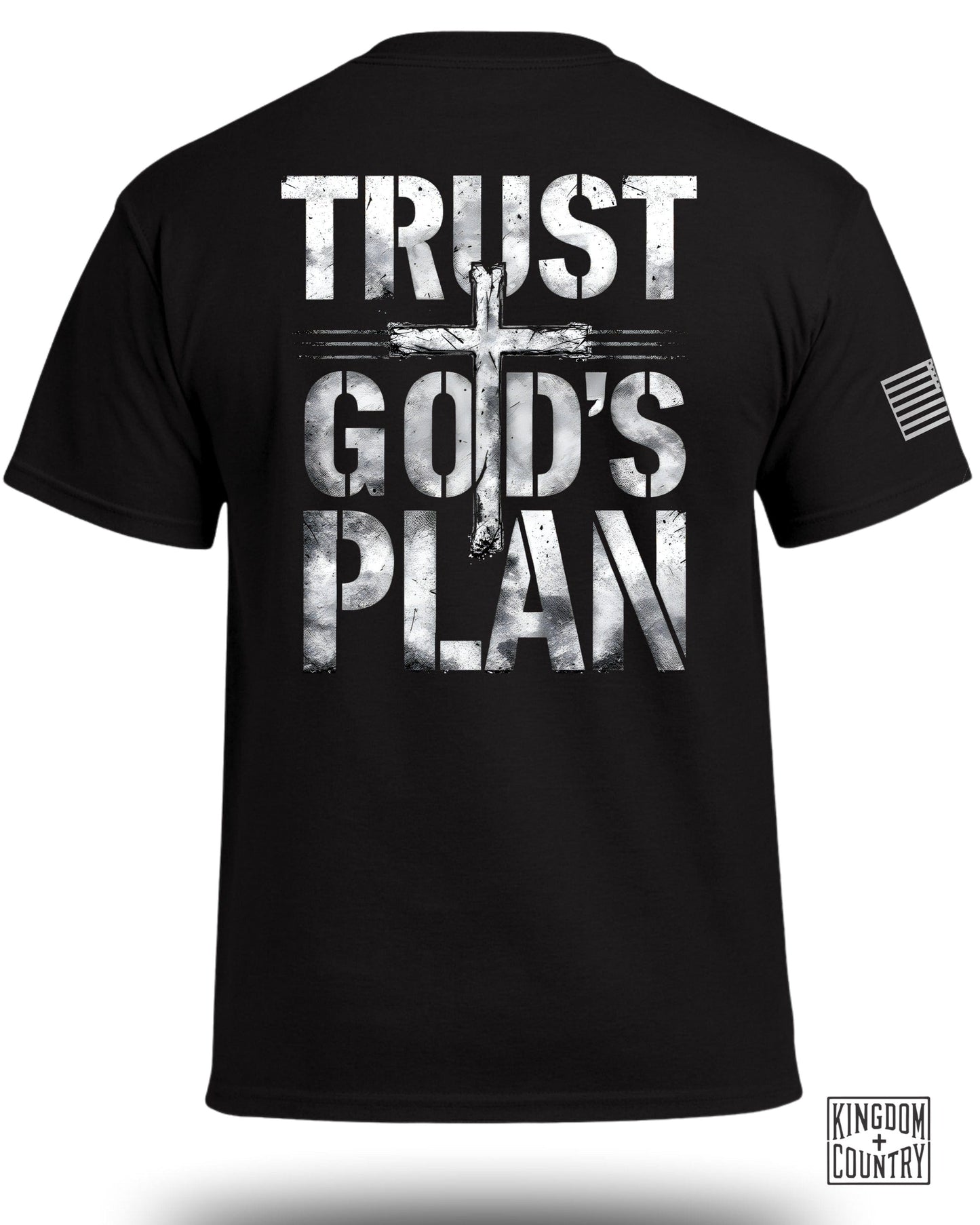 Trust God's Plan Shirt with Inspirational Message
