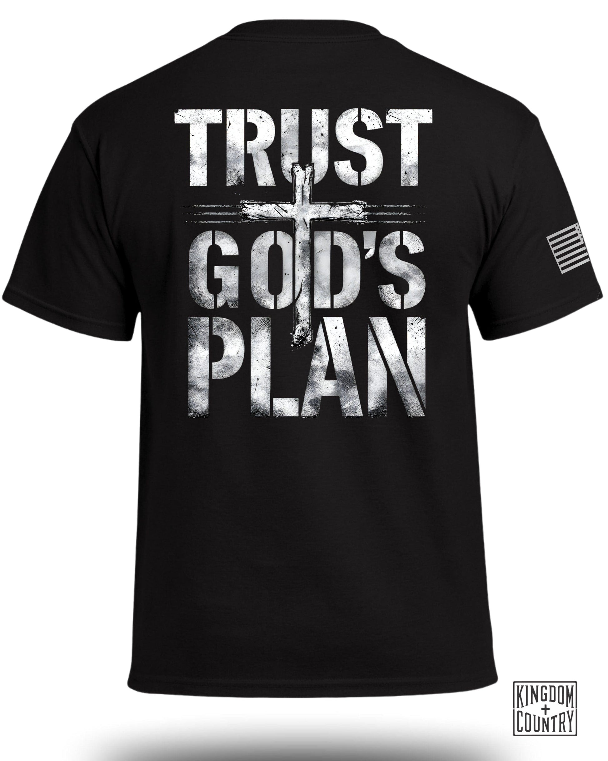 Trust God's Plan Shirt with Inspirational Message