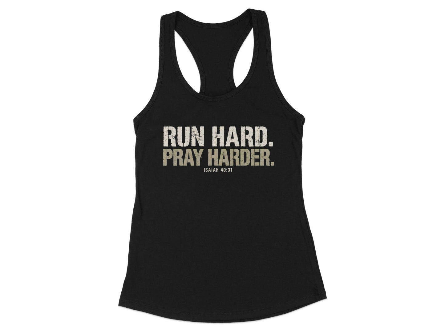 Run Hard Pray Harder Graphic Tank Top Product