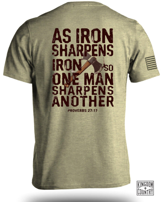 As Iron Sharpens Iron Statement T-Shirt product type