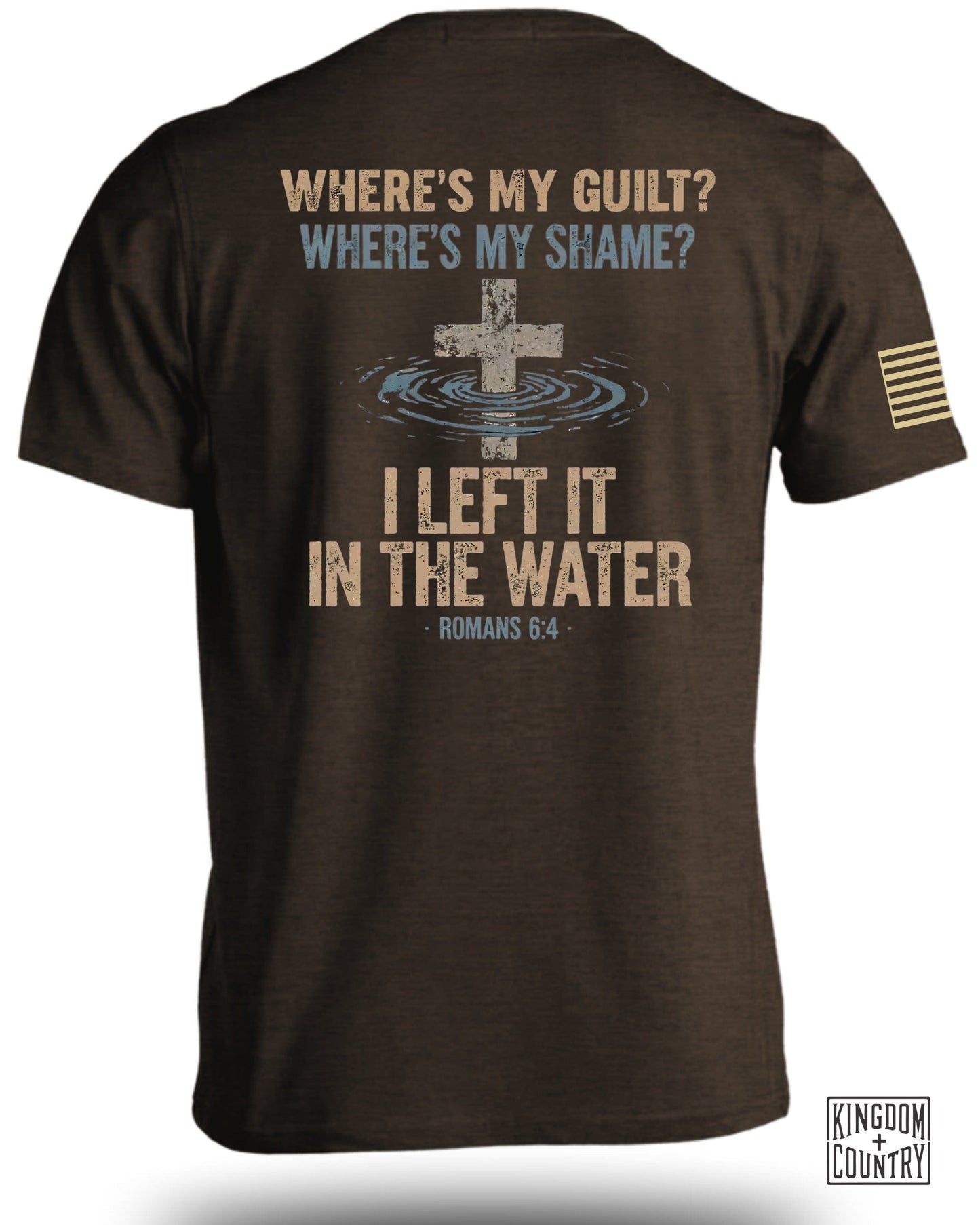I Left It in the Water Romans 6:4 Graphic T-Shirt Product