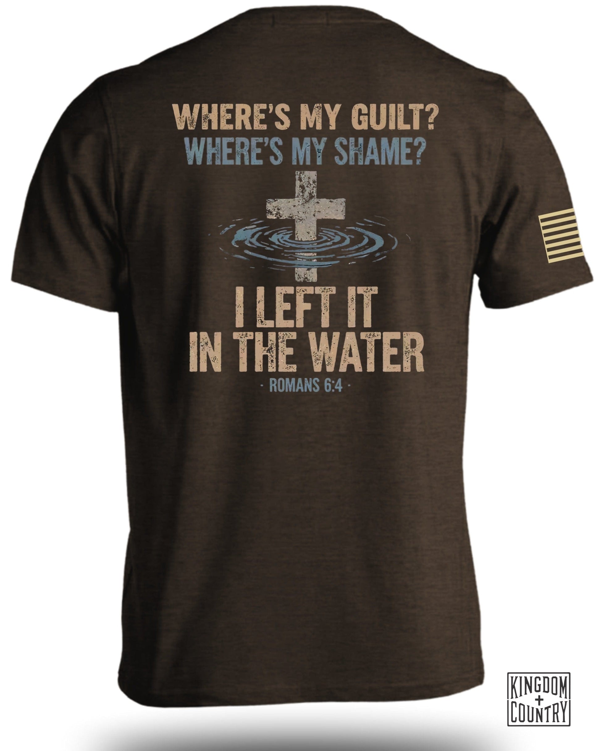 I Left It in the Water Romans 6:4 Graphic T-Shirt Product