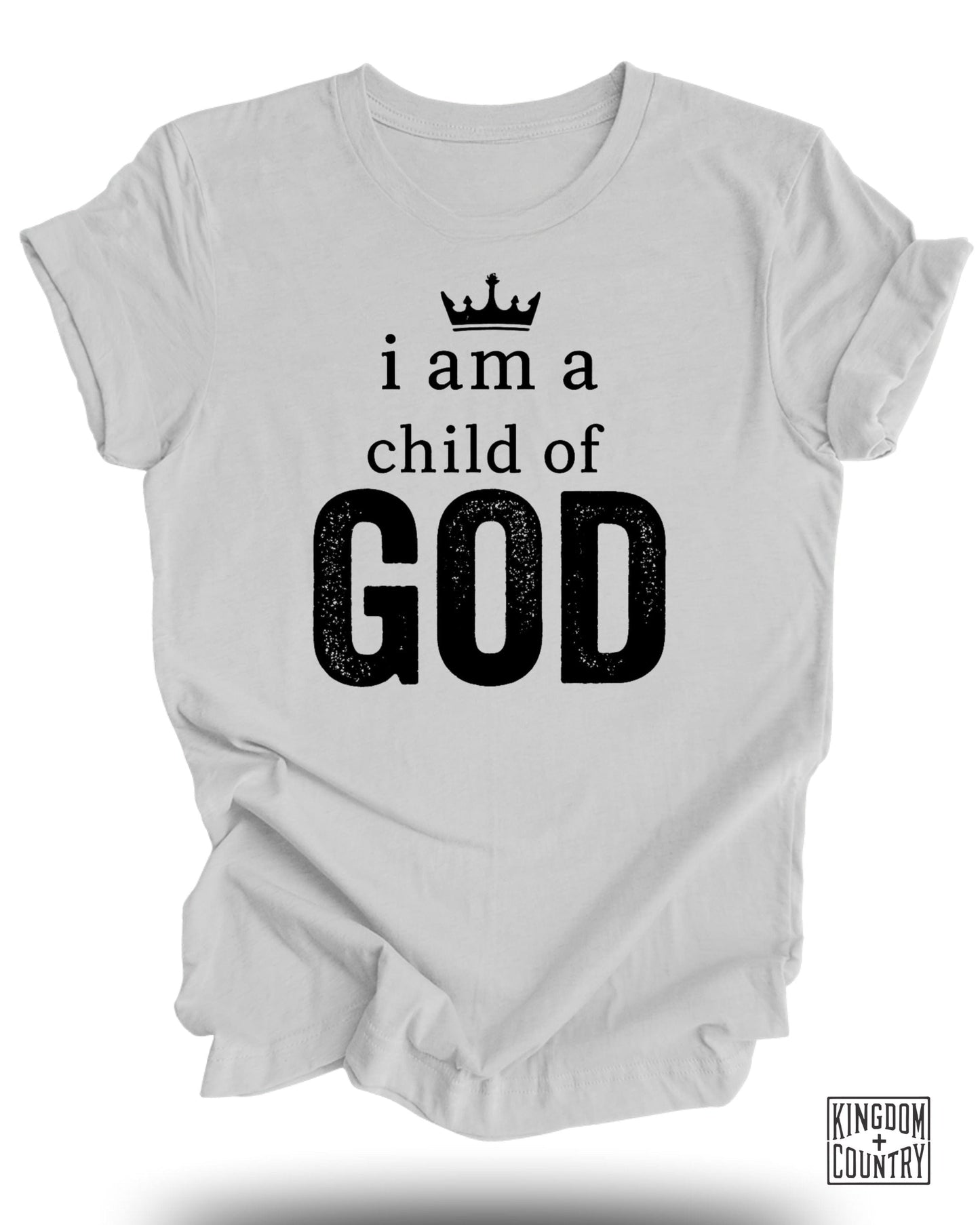 I Am A Child Of God Inspirational T-shirt product type