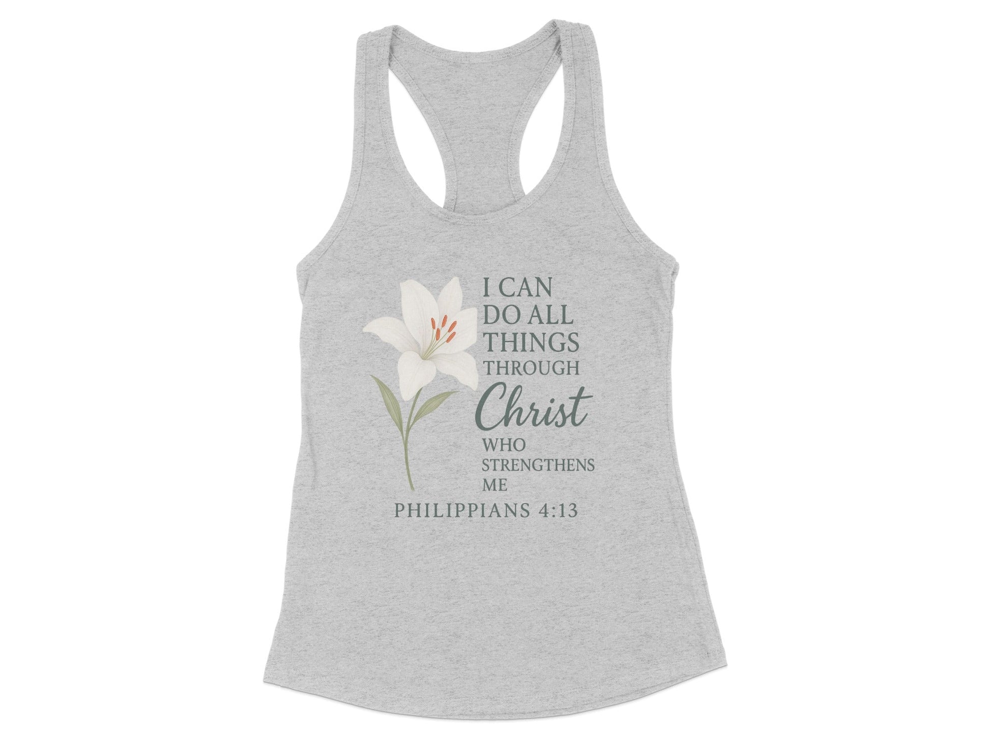 Philippians 413 Inspirational Quote Tank product