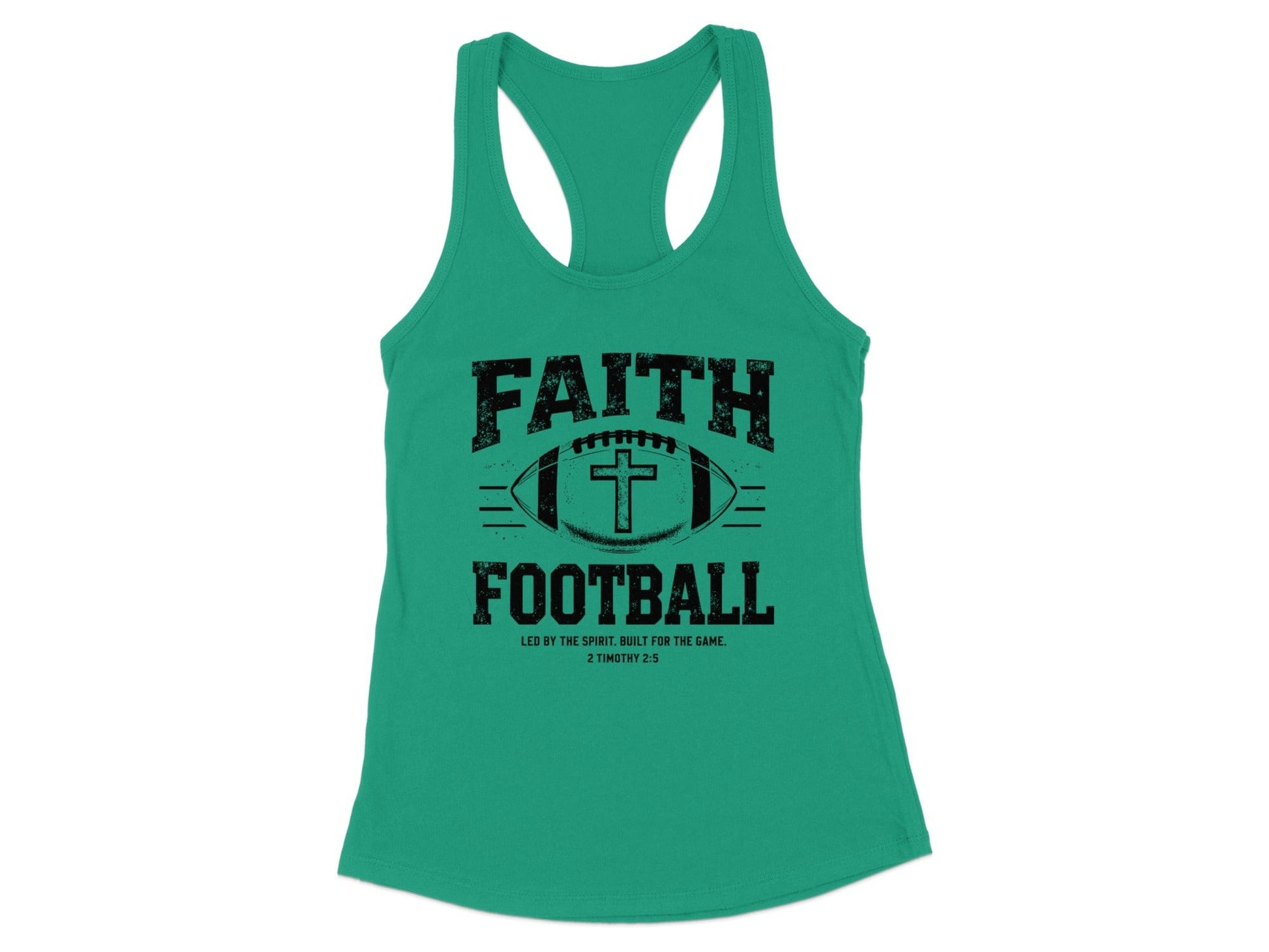 Faith Football Motivational Tank Top product type
