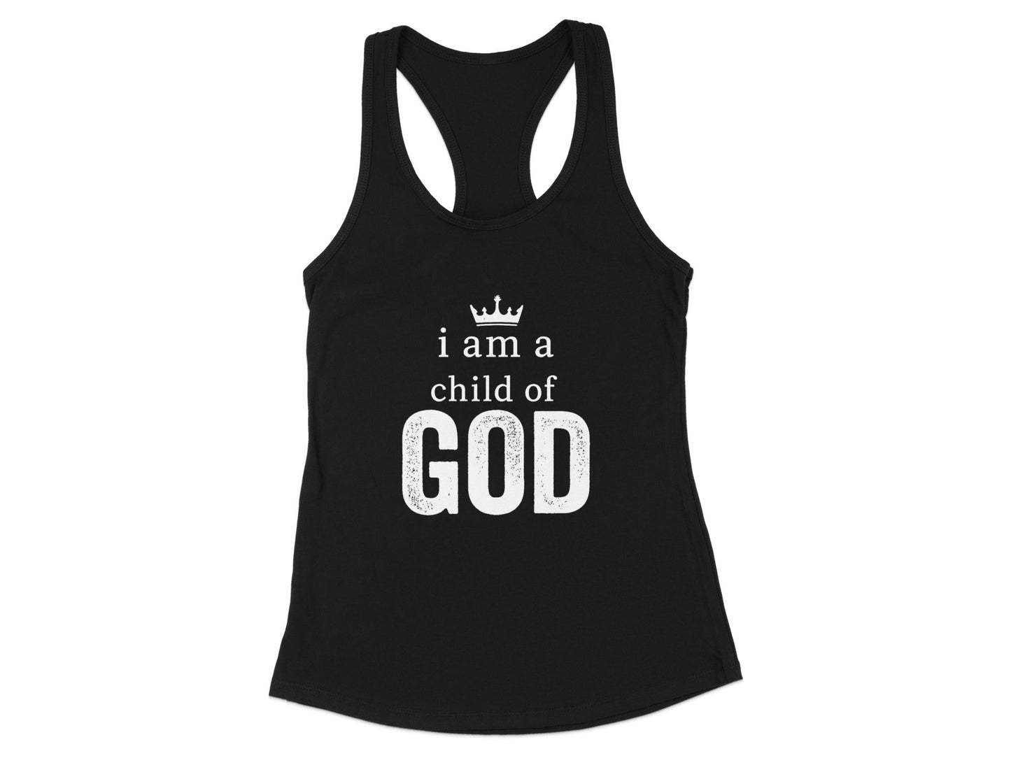 I Am A Child Of God Graphic Tank Top product type
