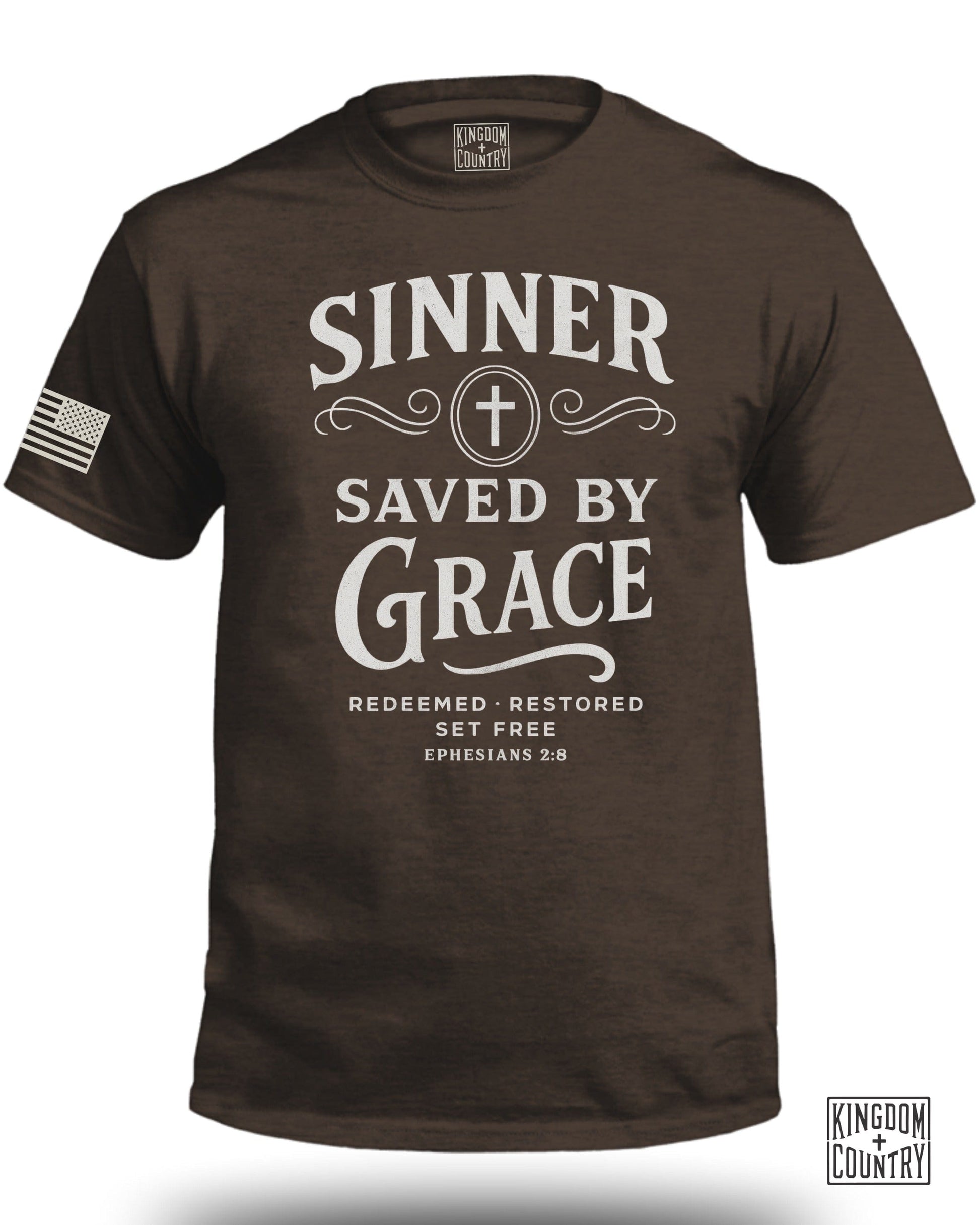 Sinner Saved by Grace Redeemed Restored Set Free product type