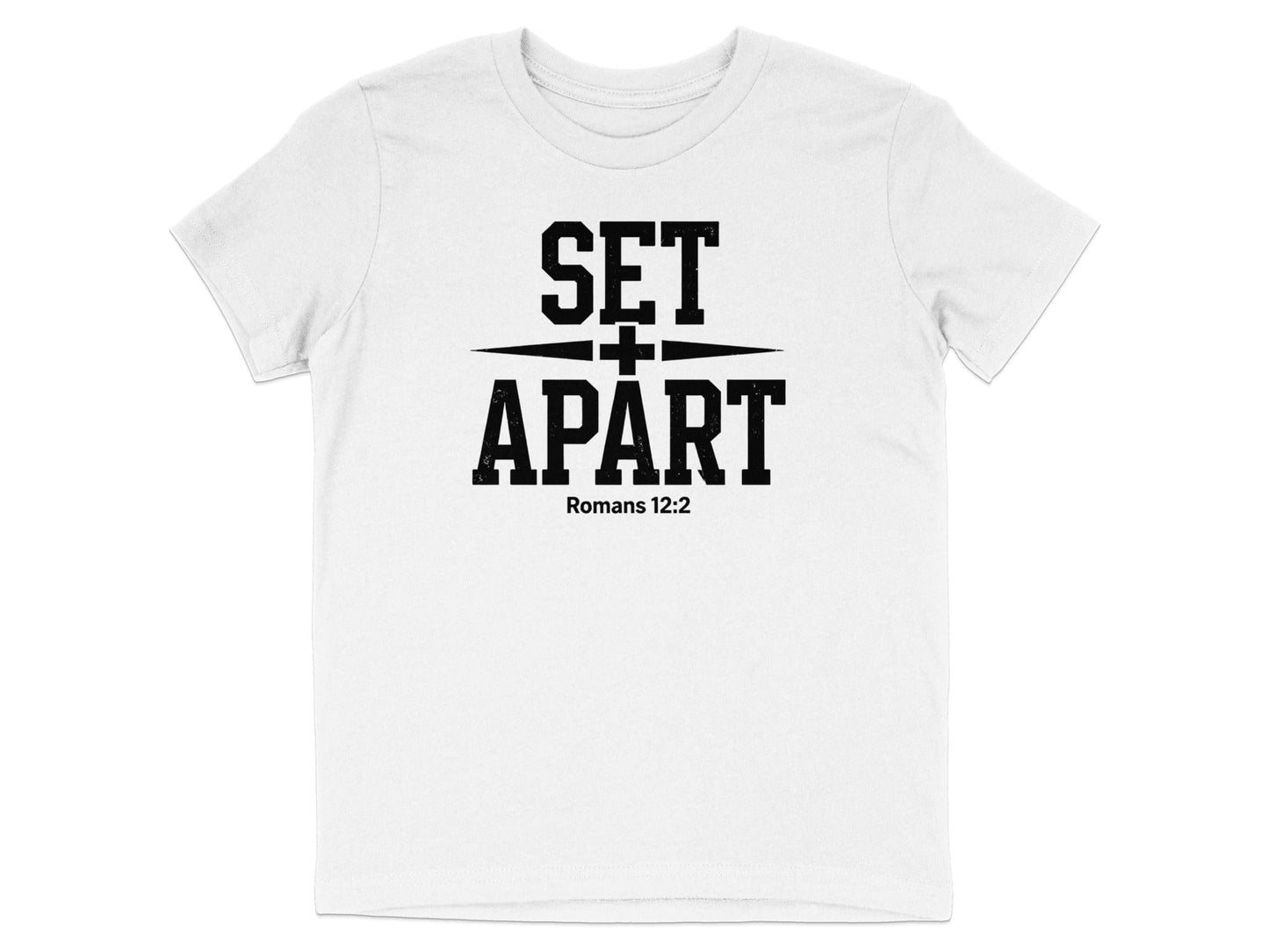 Set Apart Romans 12:2 Inspirational T-Shirt