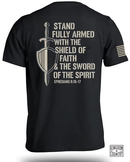 Stand Fully Armed Shield of Faith Sword of Spirit product type