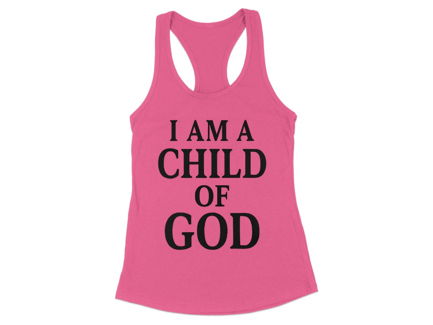 I Am A Child Of God Printed Tank Top product