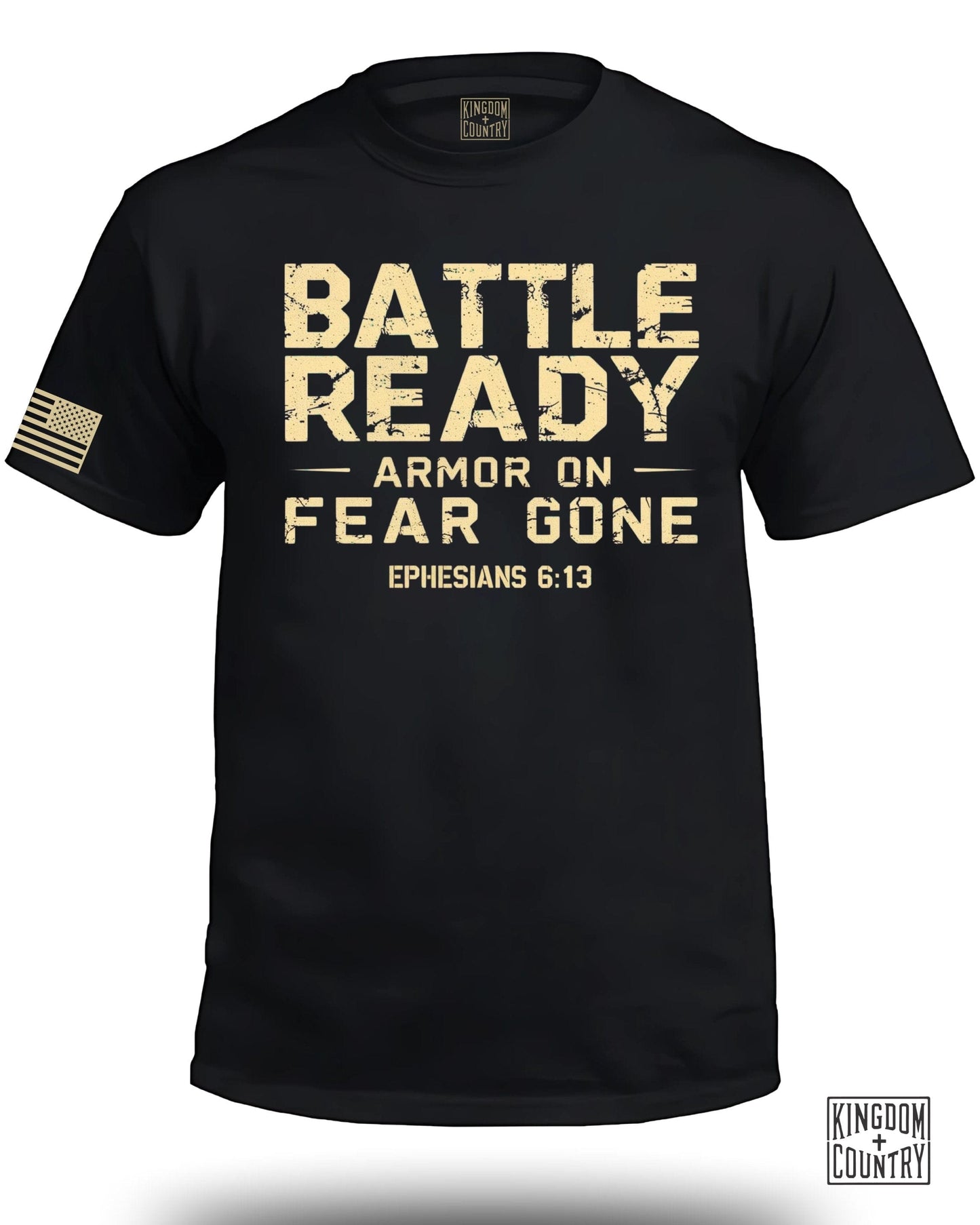 Battle Ready Armor On Fear Gone T-Shirt product type