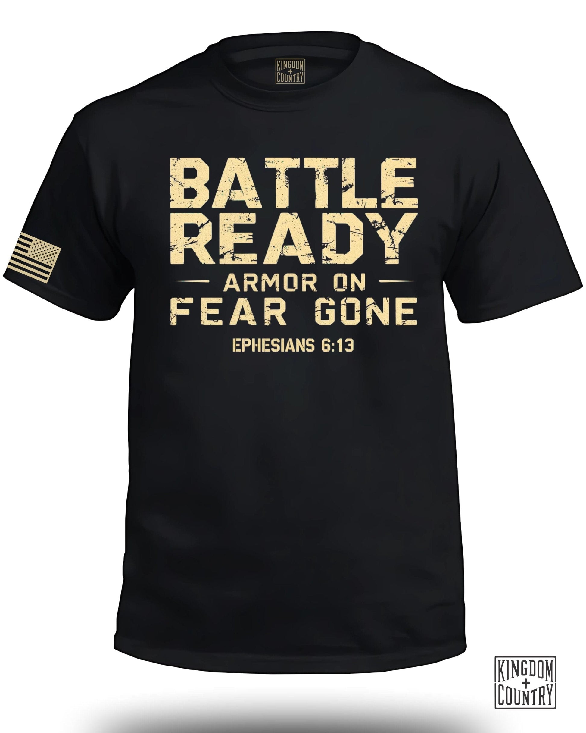 Battle Ready Armor On Fear Gone T-Shirt product type