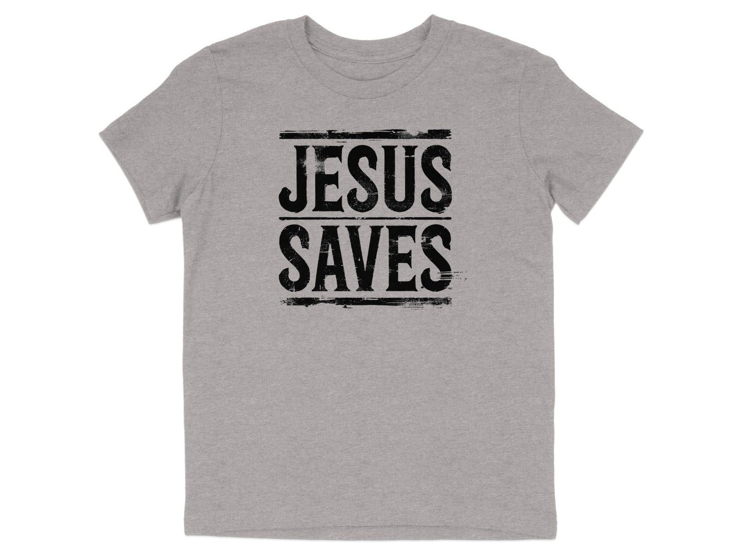 Jesus Saves Message Graphic Tee