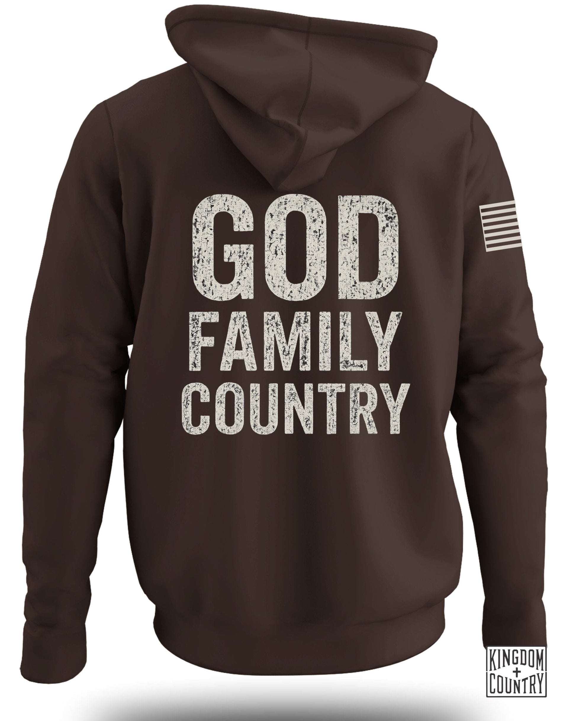 God Family Country Hoodie Patriotic Clothing Product