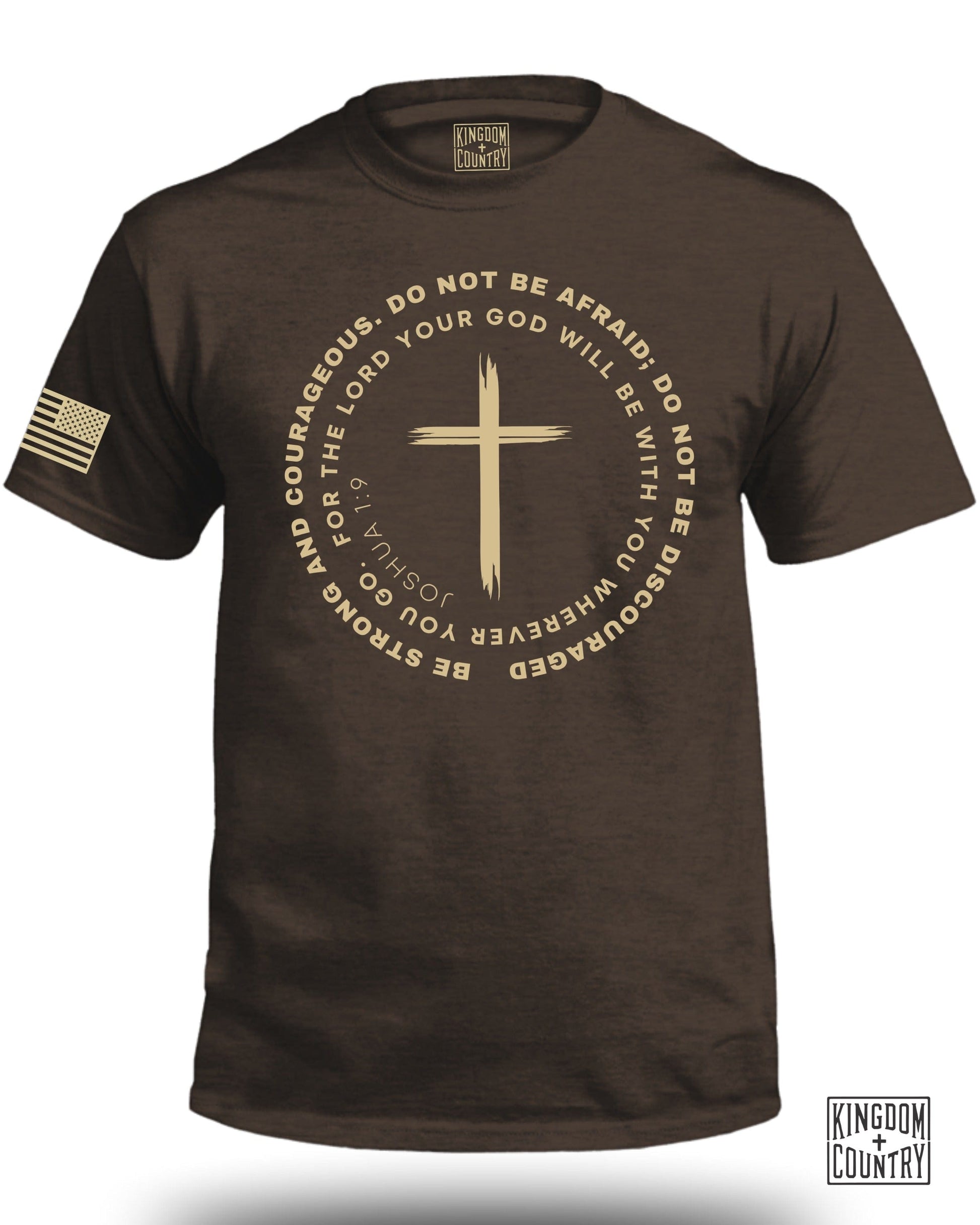 Be Strong And Courageous Joshua 1:9 T-shirt product type