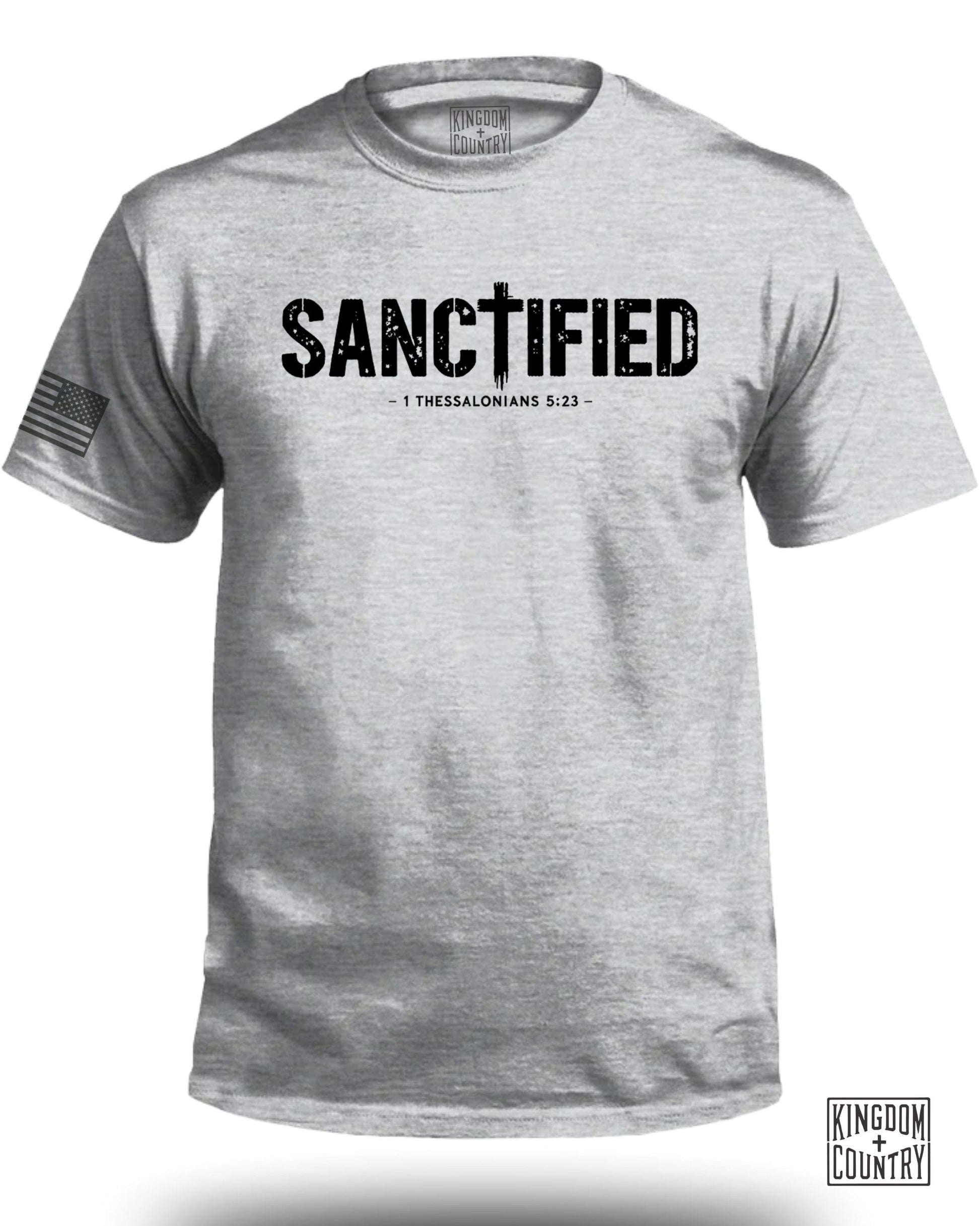 Sanctified 1 Thessalonians 5:23 Graphic Tee product type