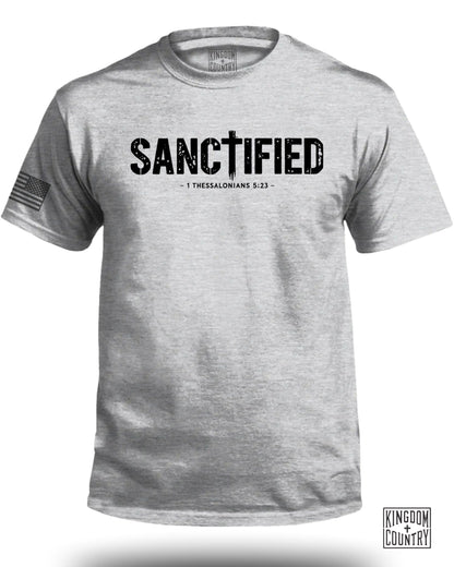 Sanctified 1 Thessalonians 5:23 Graphic Tee product type