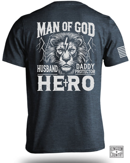 Man of God Hero Lion Husband Daddy Protector product