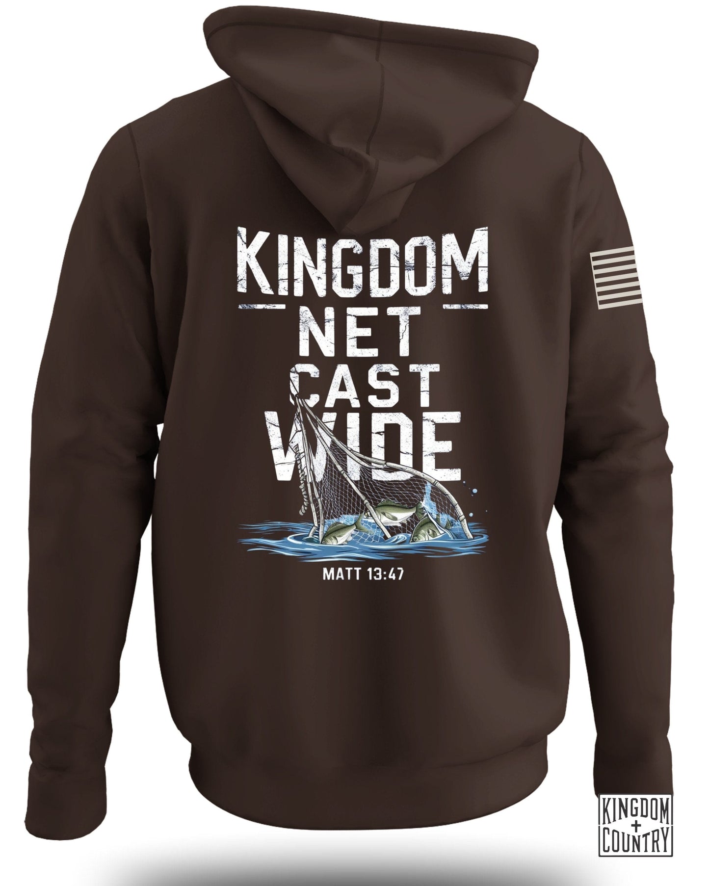 Kingdom Net Cast Wide Hoodie Product