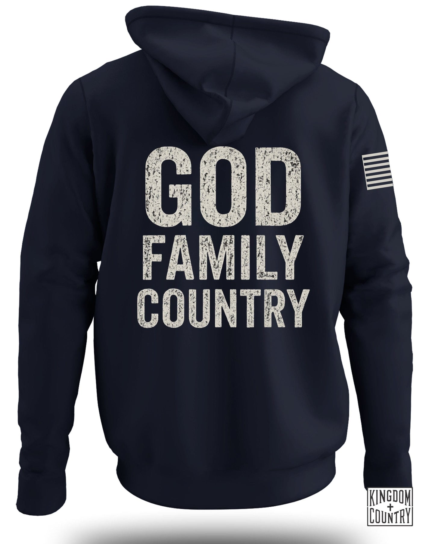 GOD FAMILY COUNTRY Motivational Hoodie product