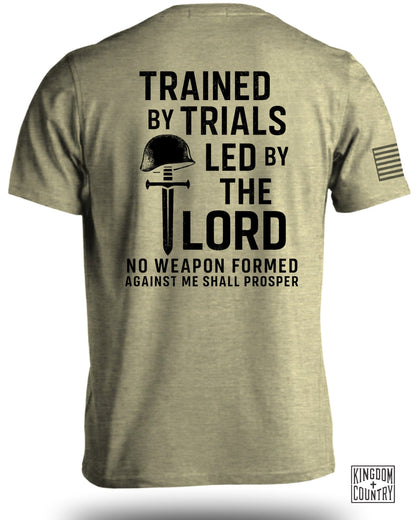 Trained by Trials Led by the Lord Graphic T-shirt product
