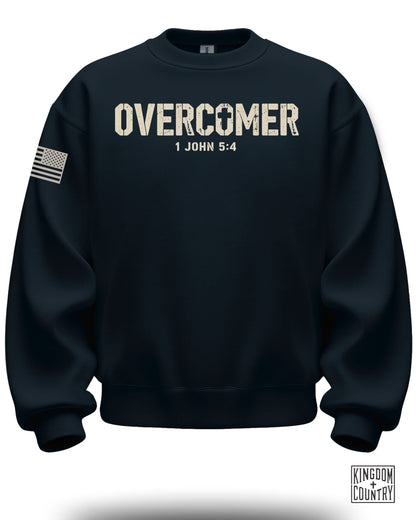 OVERCOMER 1 John 5:4 American Flag oversized product