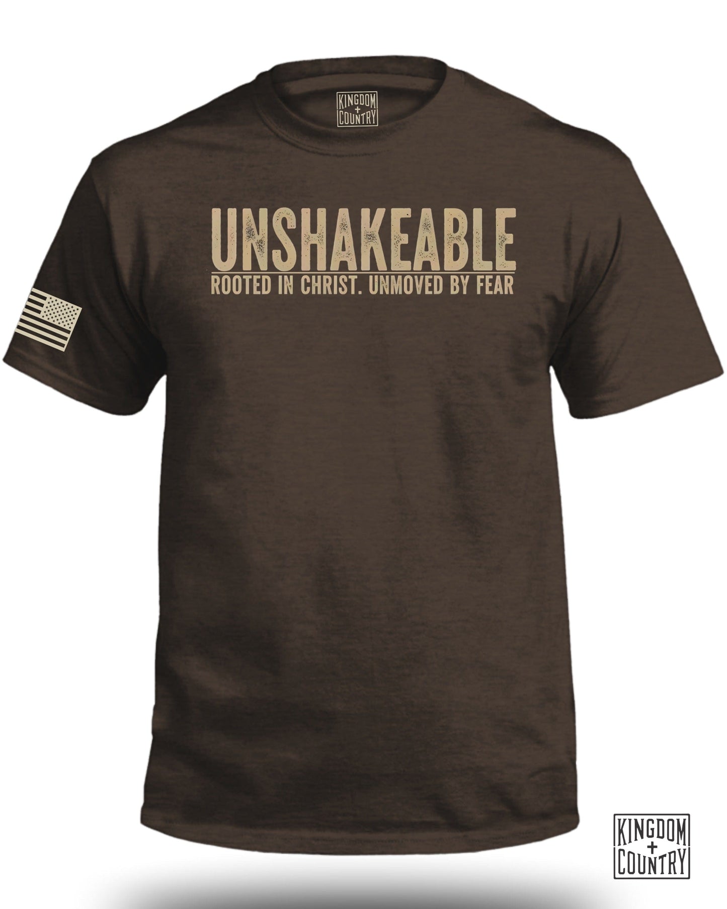 Unshakeable Rooted In Christ Unmoved By Fear T-shirt product