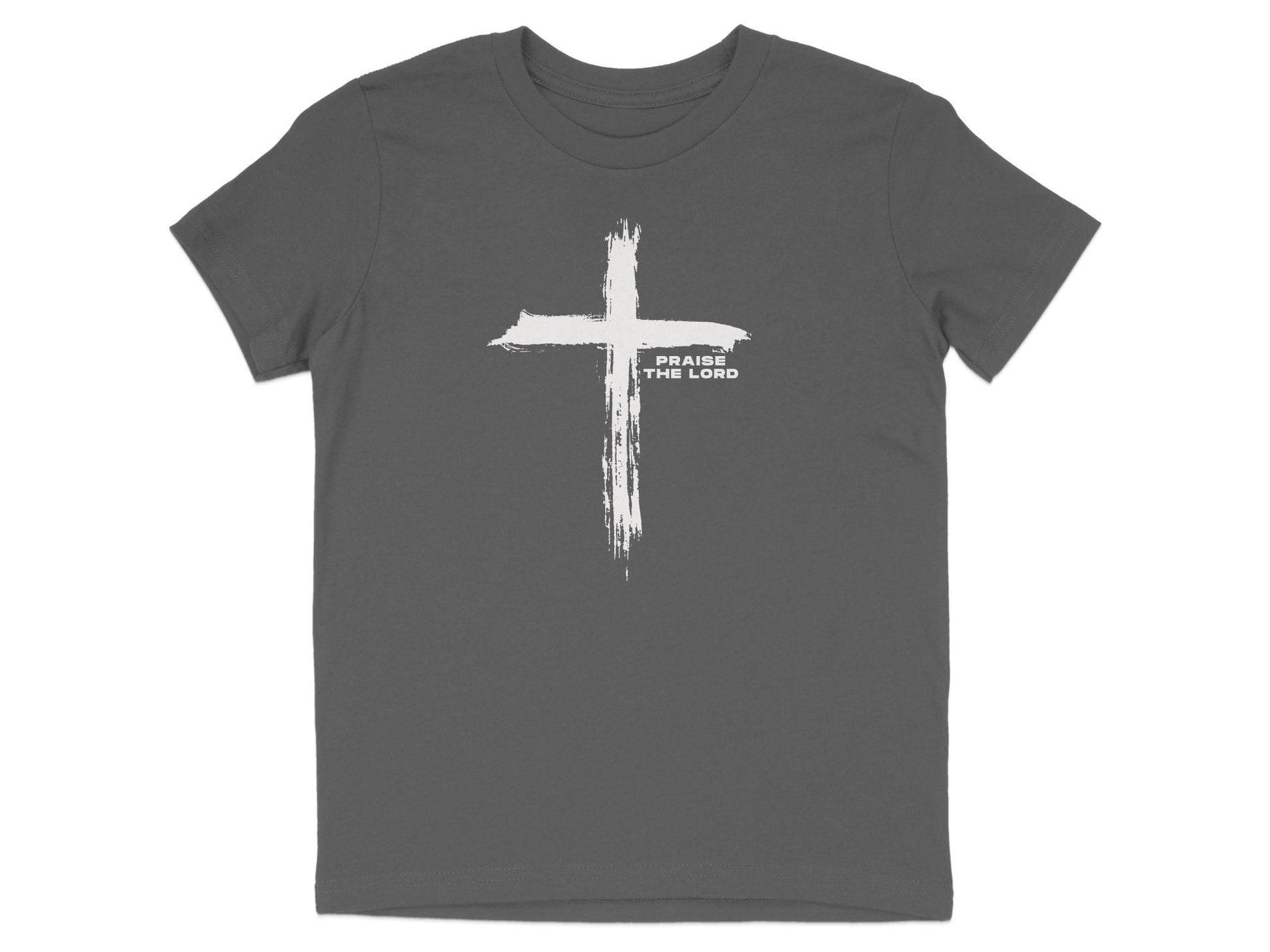 Praise The Lord Cross Design T-Shirt