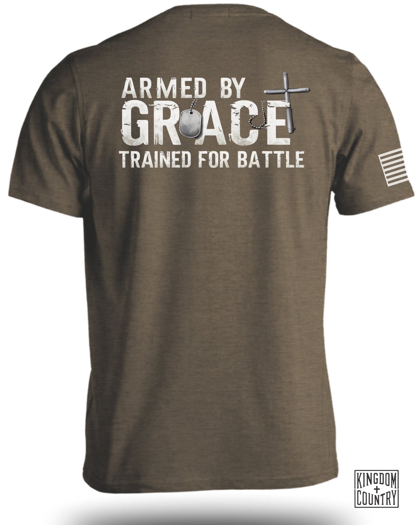 Armed by Grace Trained for Battle Shirt product type