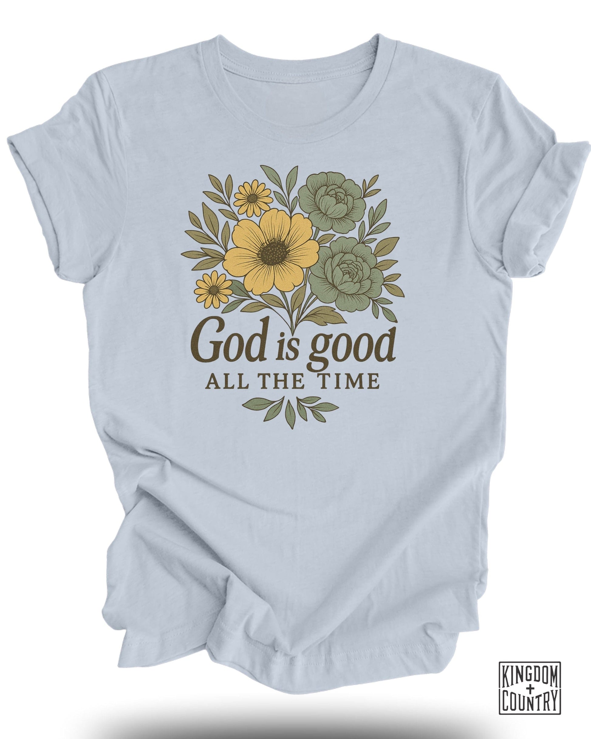 Inspirational Floral Design Graphic T-shirt product type