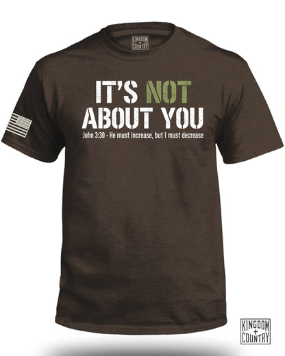 IT'S NOT ABOUT YOU Graphic Tee Shirt product