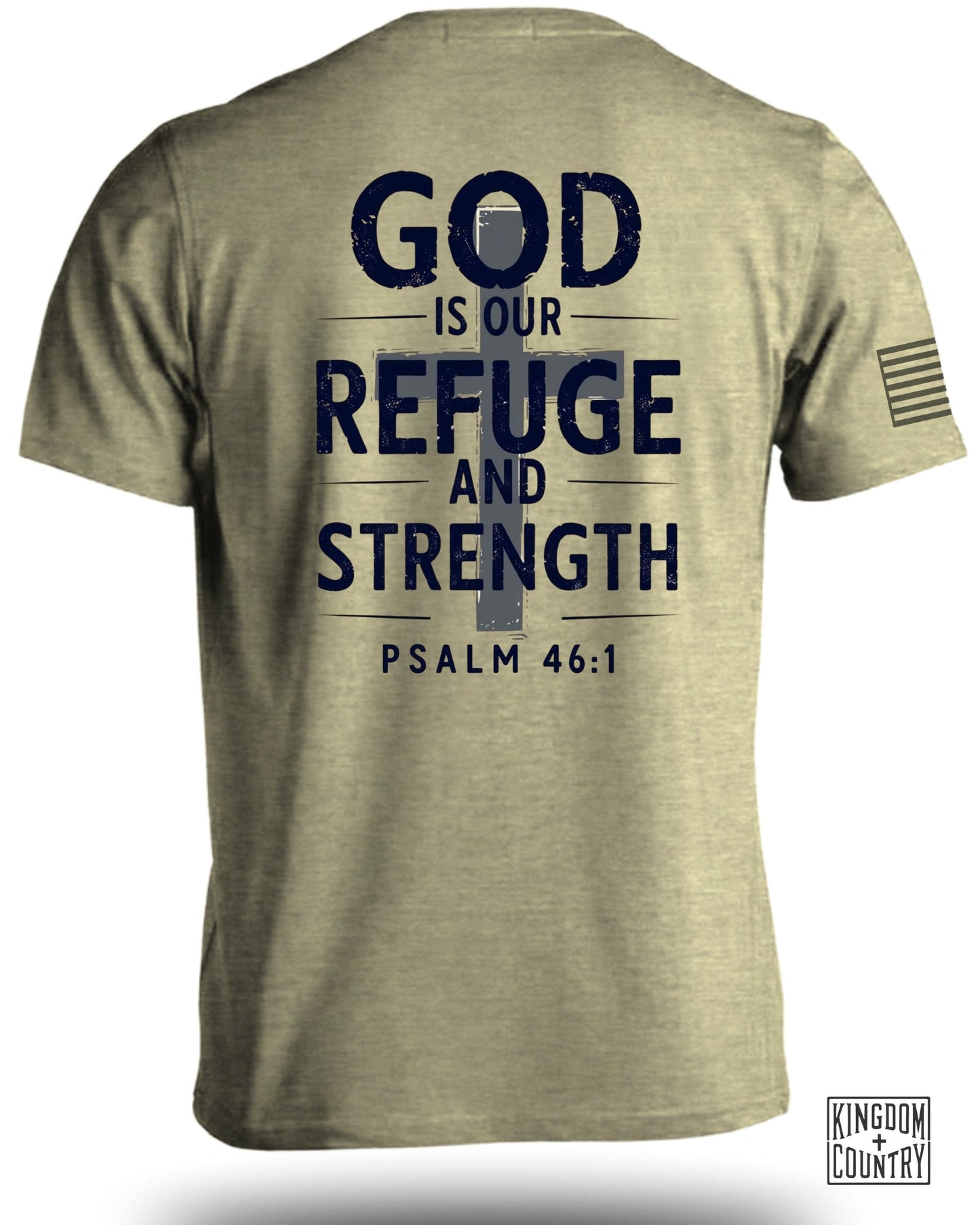 God Is Our Refuge and Strength Psalm 46:1 T-Shirt product
