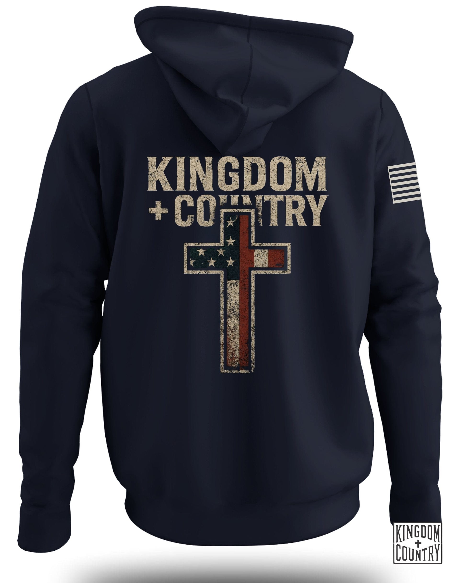 Kingdom Country Flag Cross Patriotic Hoodie product