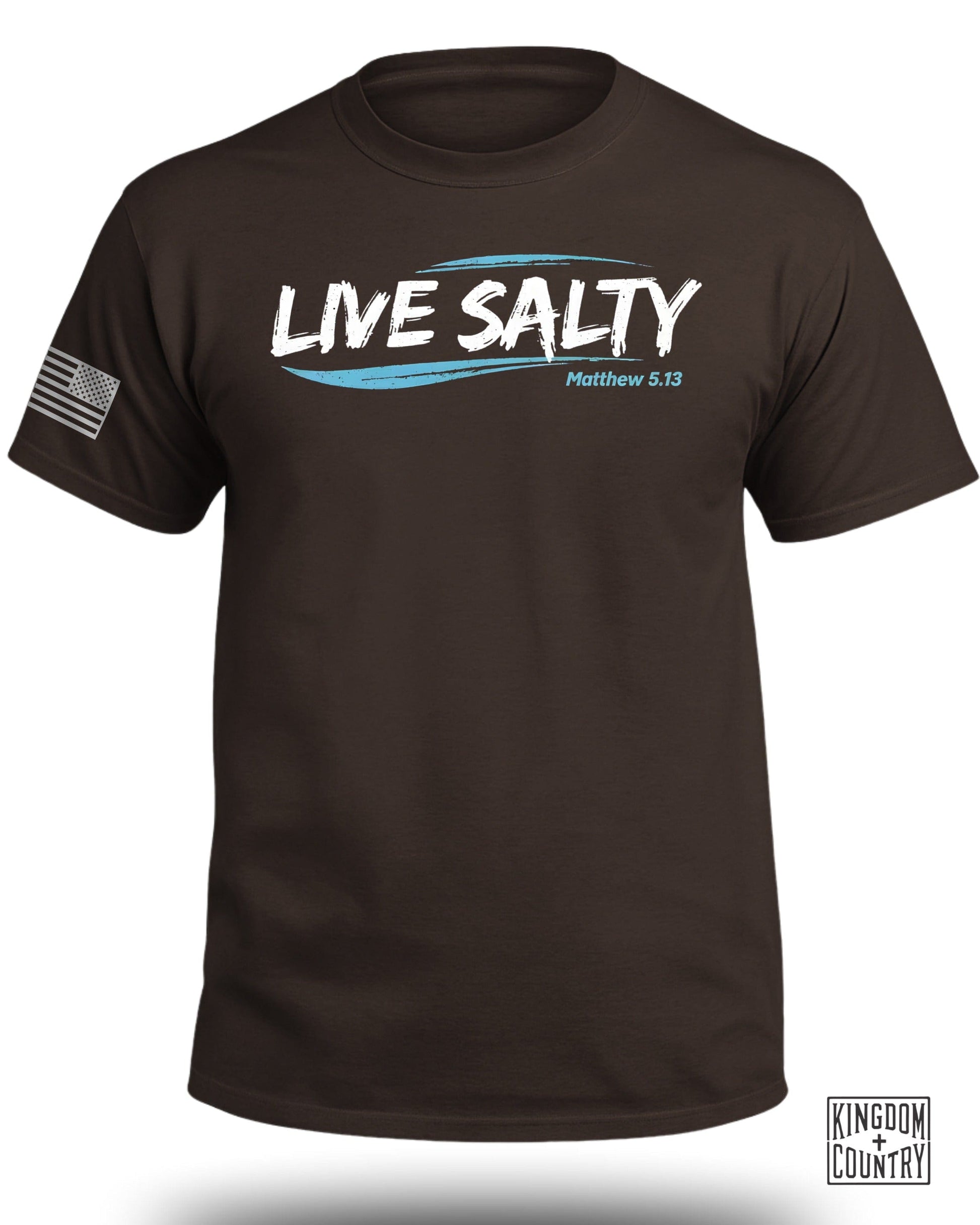 Live Salty Matthew 5 13 Graphic Tee Shirt product