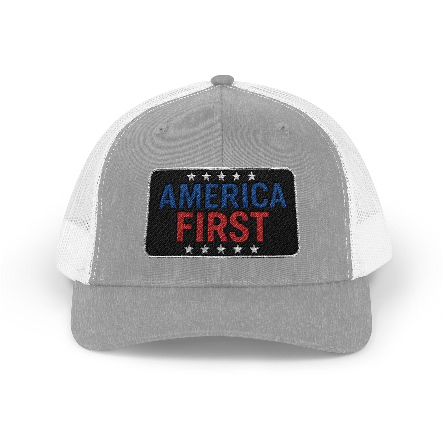 America First Snapback Trucker Cap