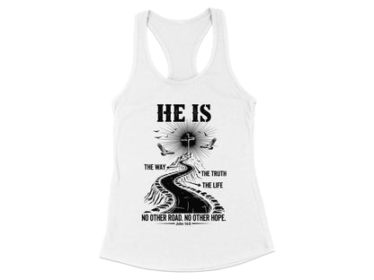 Inspirational Faith Journey Graphic Tank Top product