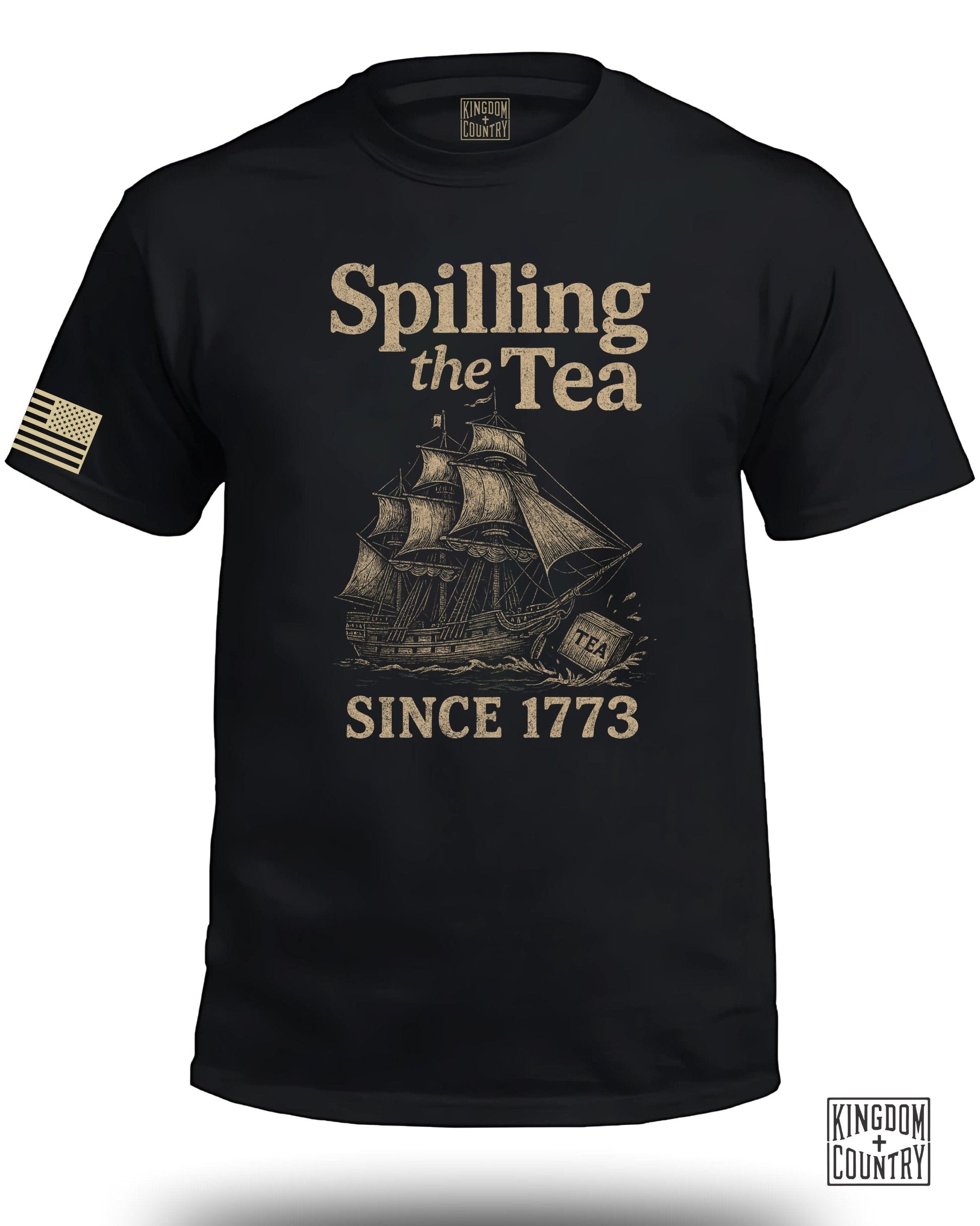 Spilling The Tea Since 1773 Graphic T-shirt product