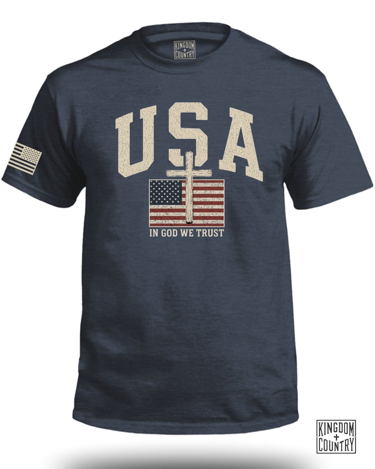 USA In God We Trust Flag Patriotic T-Shirt product
