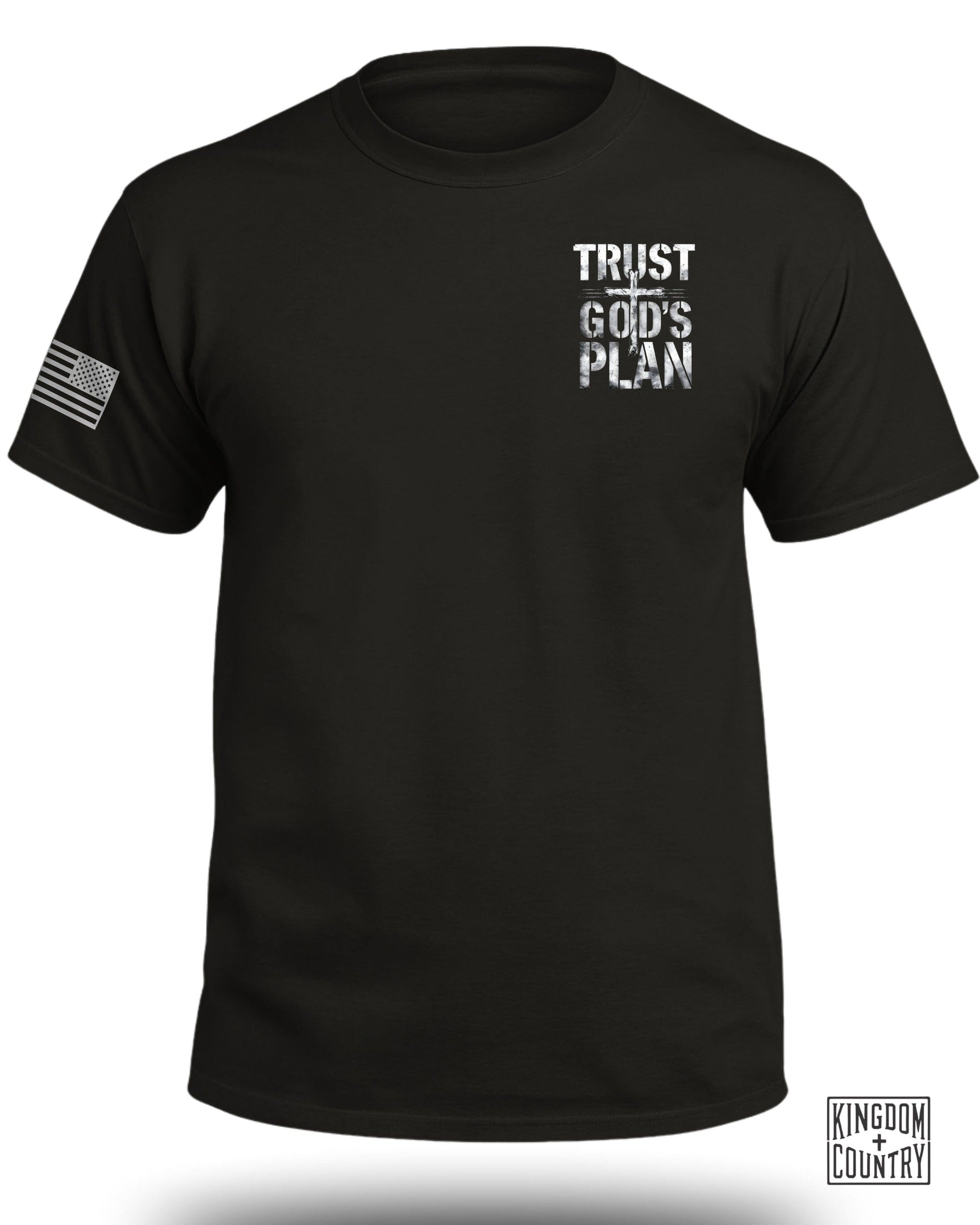 Trust God's Plan Patriotic Shirt Product