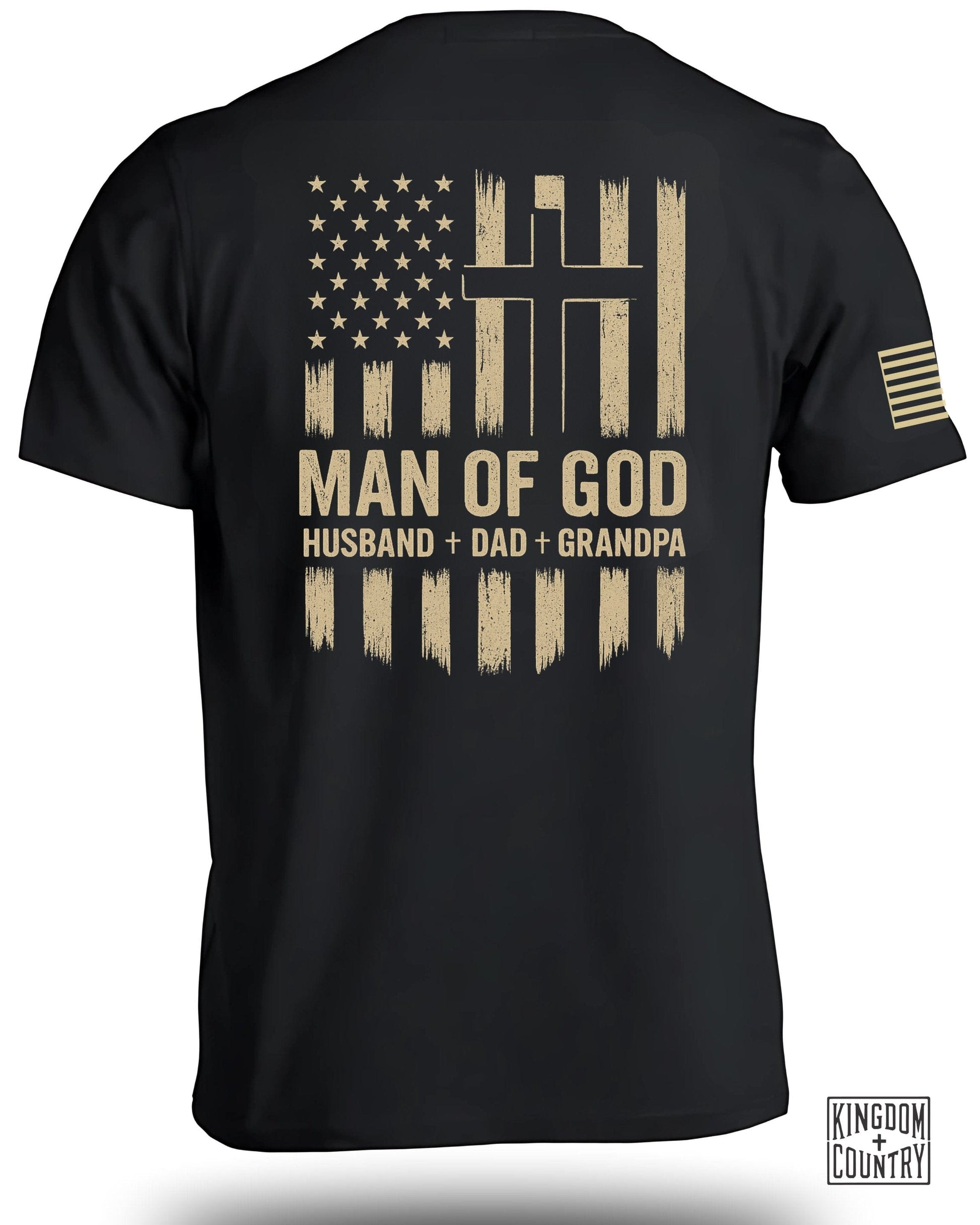 Man of God Husband Dad Grandpa T-Shirt product type