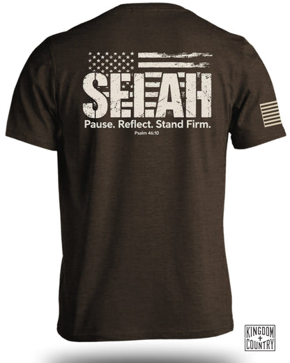 Pause Reflect Stand Firm Design Graphic T-Shirt product